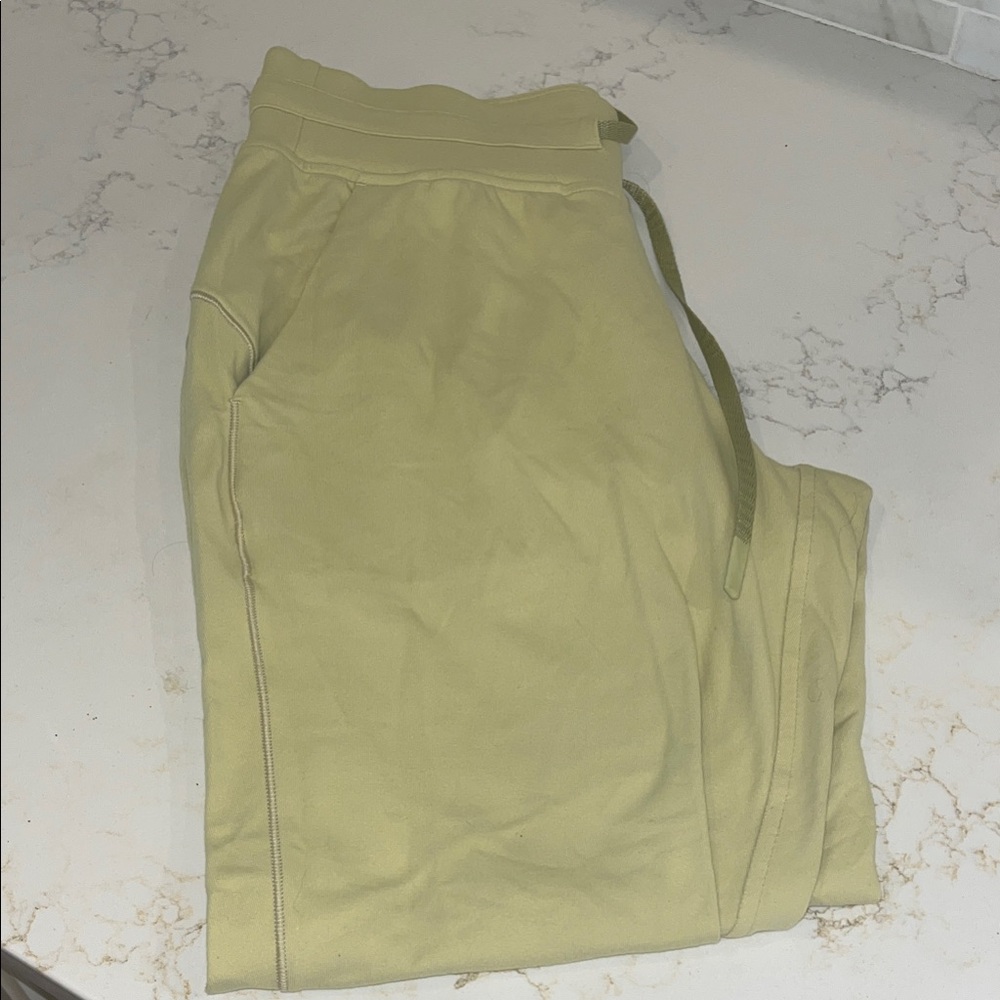 Lulu Lemon light Green Jogger Pants